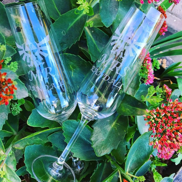 Гравіювання на келихах Фото